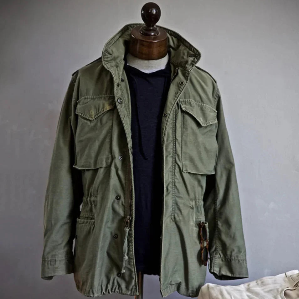 Field Jacket – Broken-In Polyester Blend & Breathable Fit