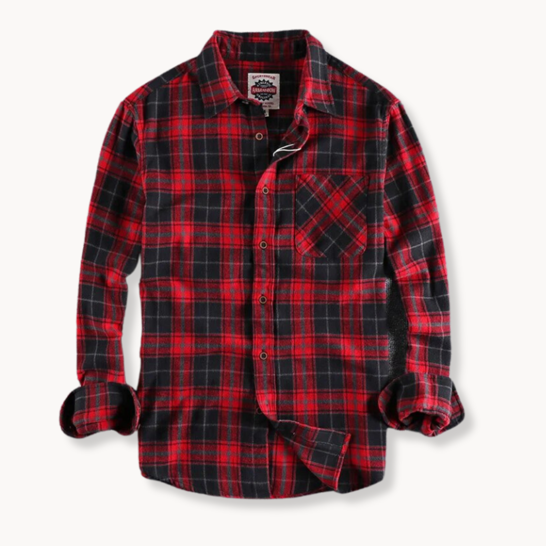 Flannel Shirt - Brushed Blend Finish & Chest Pocket Storage