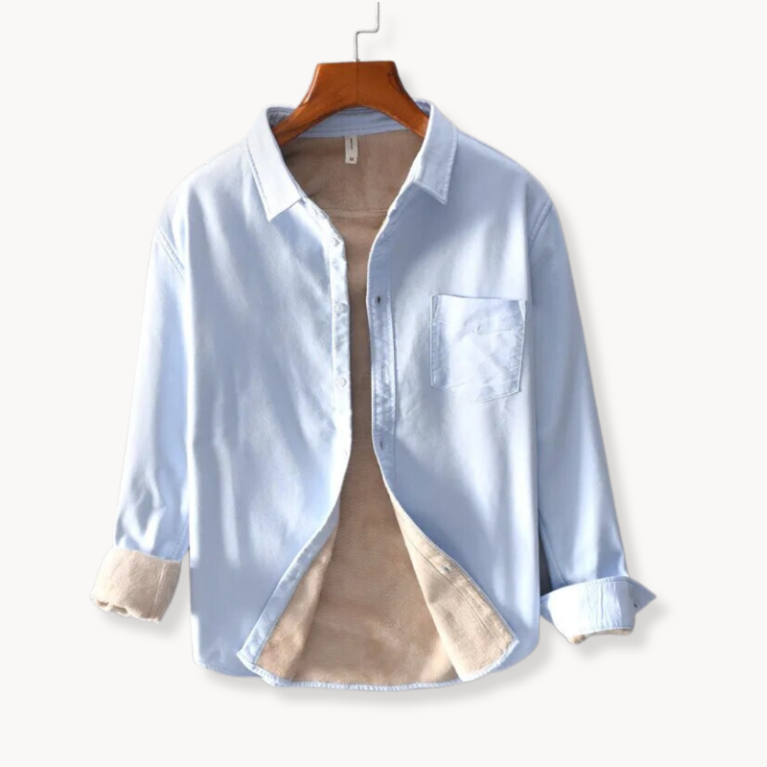 Flannel Shirt – Soft Blend Fabric & Button Front Ease
