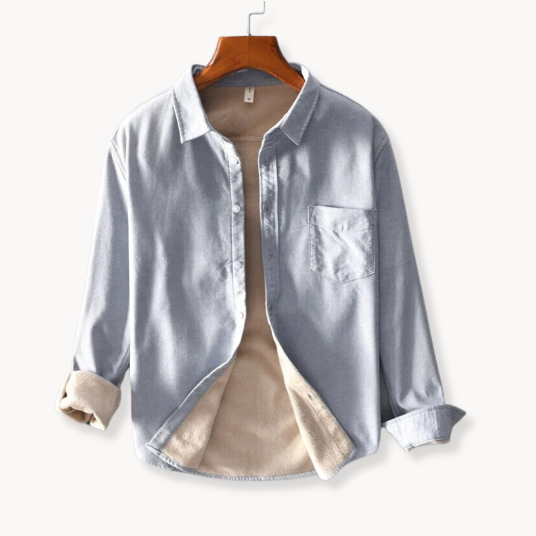 Flannel Shirt – Soft Blend Fabric & Button Front Ease