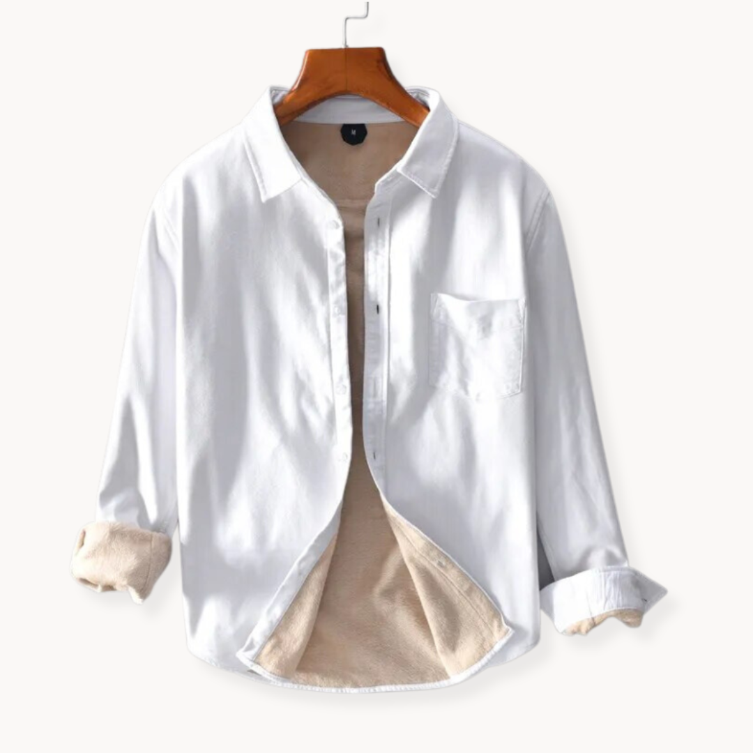 Flannel Shirt – Soft Blend Fabric & Button Front Ease