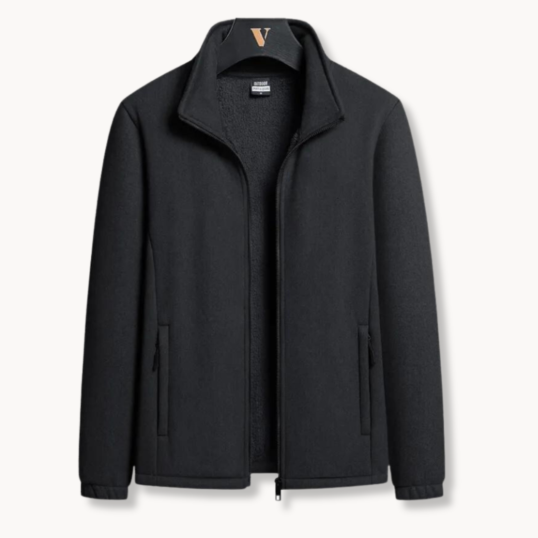 Fleece Jacket - Flatlock Seams & Warmth With Flexibility