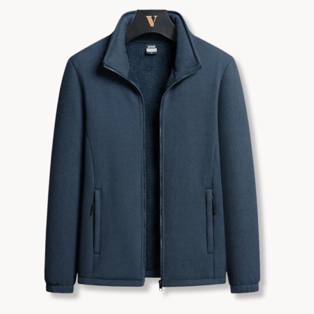 Fleece Jacket - Flatlock Seams & Warmth With Flexibility