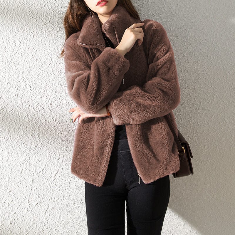 Fleece Jacket - Soft Blend Surface & Warm Lightweight Fit