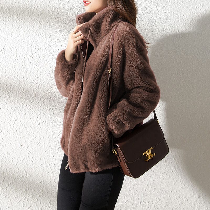 Fleece Jacket - Soft Blend Surface & Warm Lightweight Fit