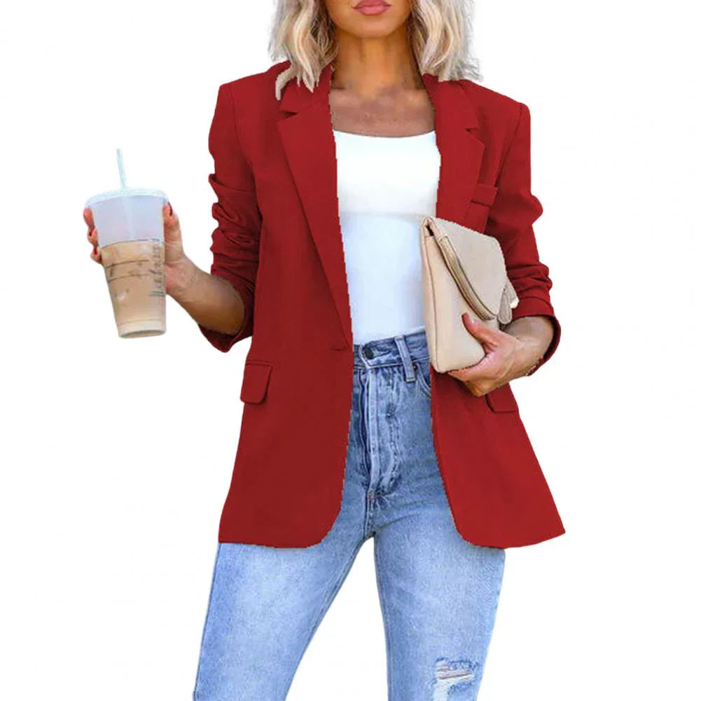 Variant image for Women's Cotton Casual Blazer-13
