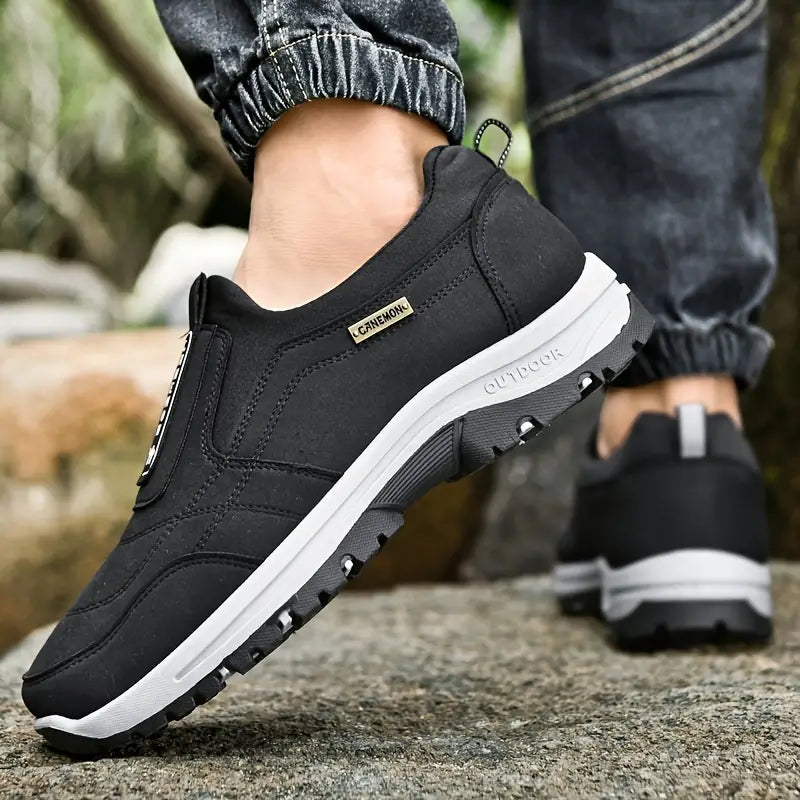 Hiking Shoes - Polyester Blend Upper & Shock Absorption