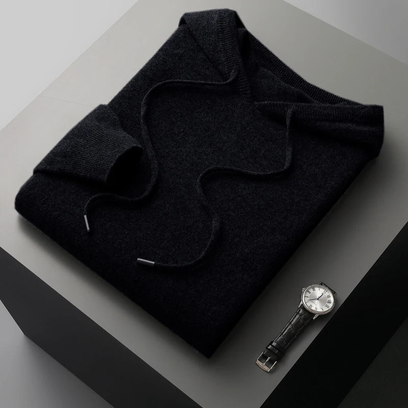 Hoodie - Soft Blend Fabric & Adjustable Hood Ribbed Cuffs