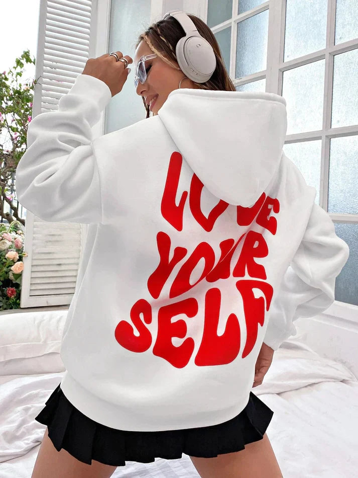 Hoodie – Soft Blend Hood With Drawstring & Chest Pocket
