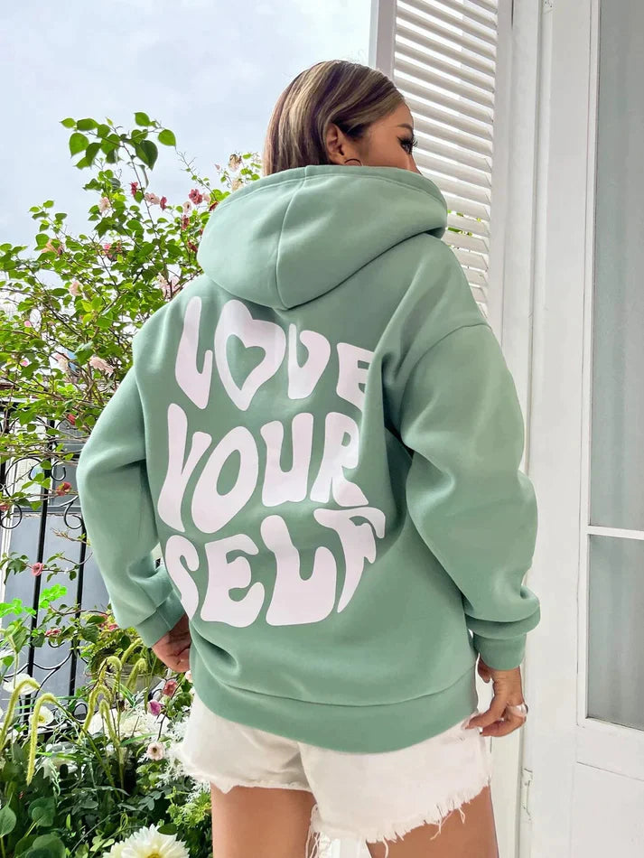 Hoodie – Soft Blend Hood With Drawstring & Chest Pocket