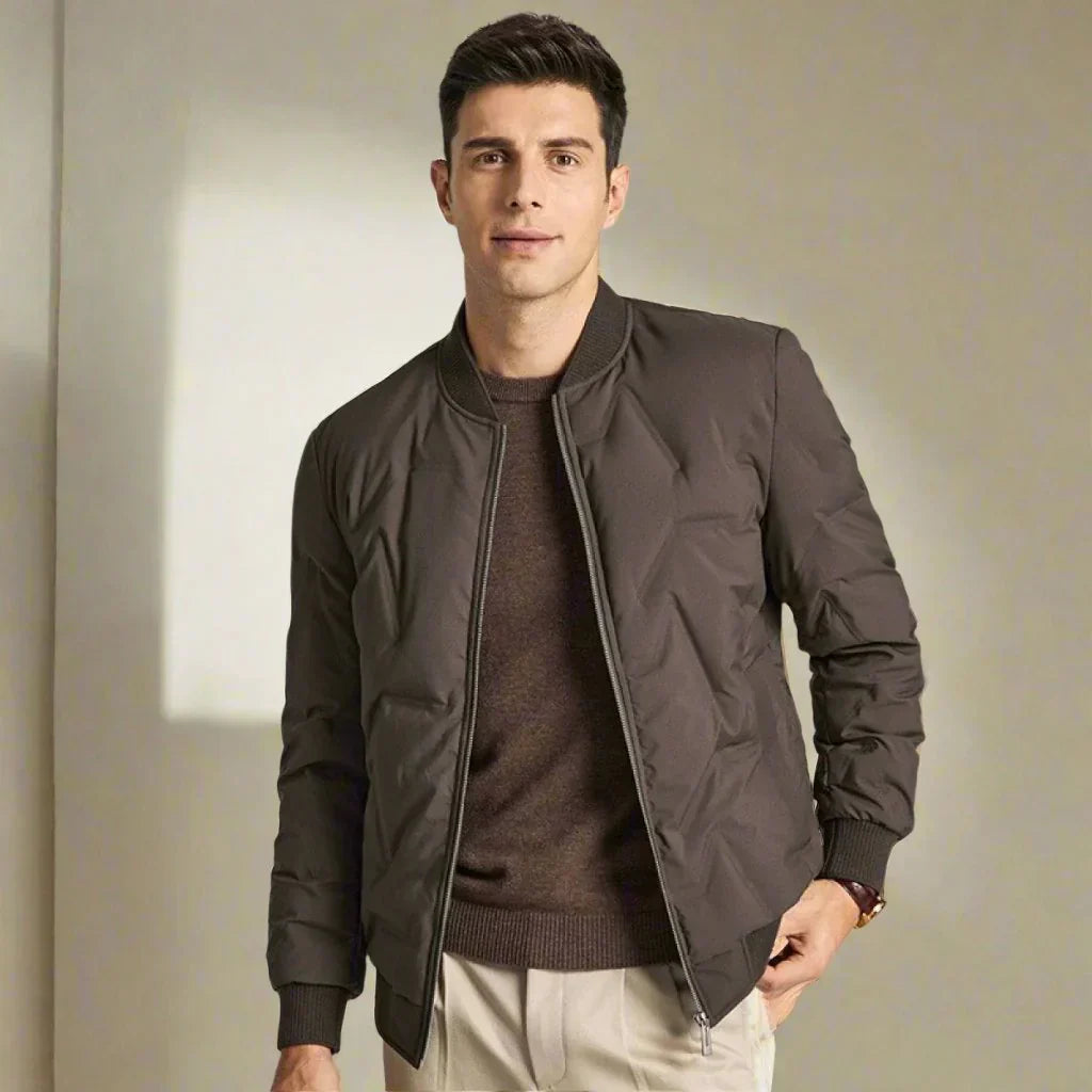 Jacket - Down Blend Quilting And Thermal Lightweight Warmth