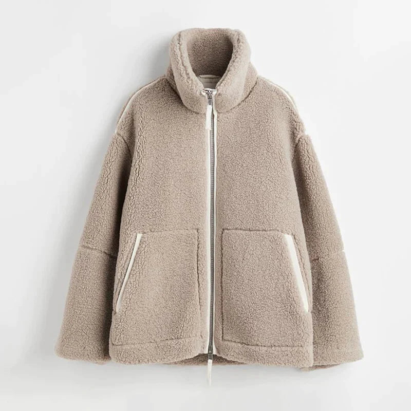 Jacket - Oversized Cut With Broad Shoulders & Easy Layering