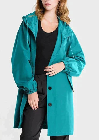 Jacket – Polyester Blend Hooded Design & Rain Protection