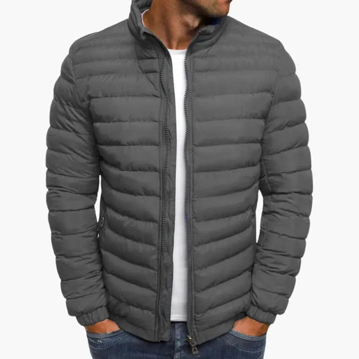 Jacket - Polyester Blend Insulated Liner & Streamlined Fit