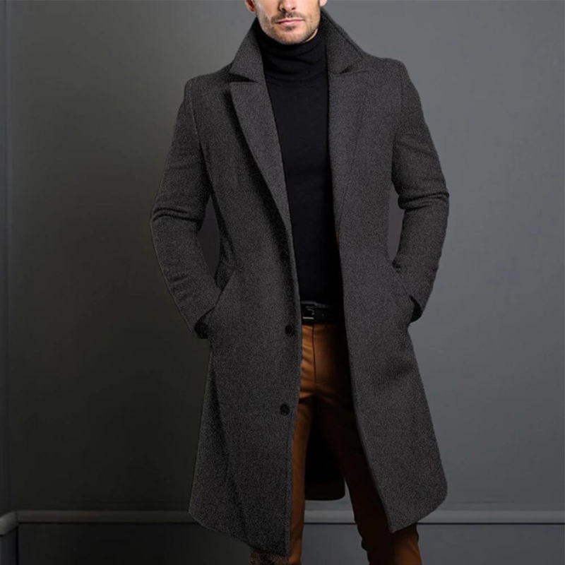 Jacket - Polyester Blend Structured Front & Warm Lining