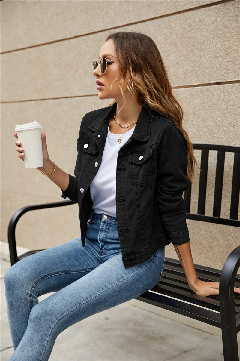 Jacket - Seamed Shape & Pockets For Hands Free Carry