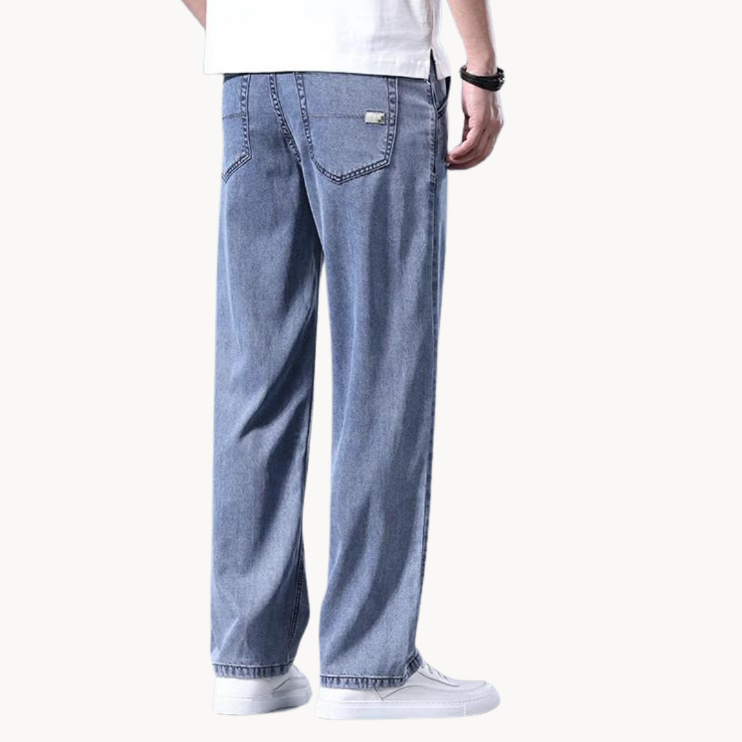 Jeans - Denim Blend Lower Rise & Roomy Hips Move Freely