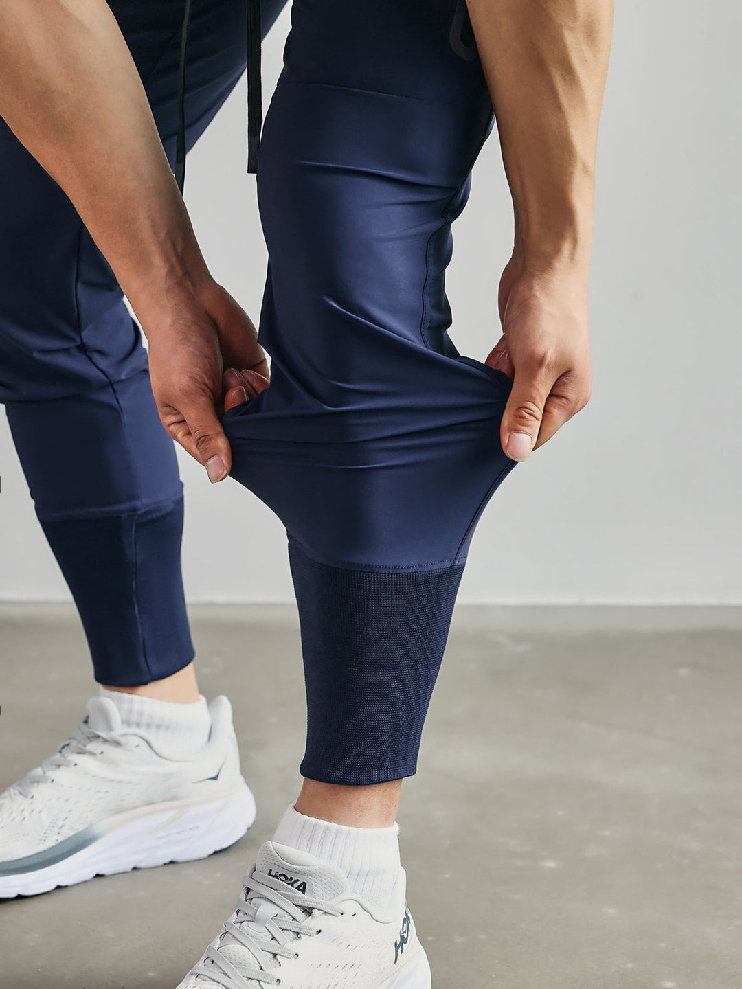 Joggers - Polyester Blend Sporty Cut & Flexible Shape
