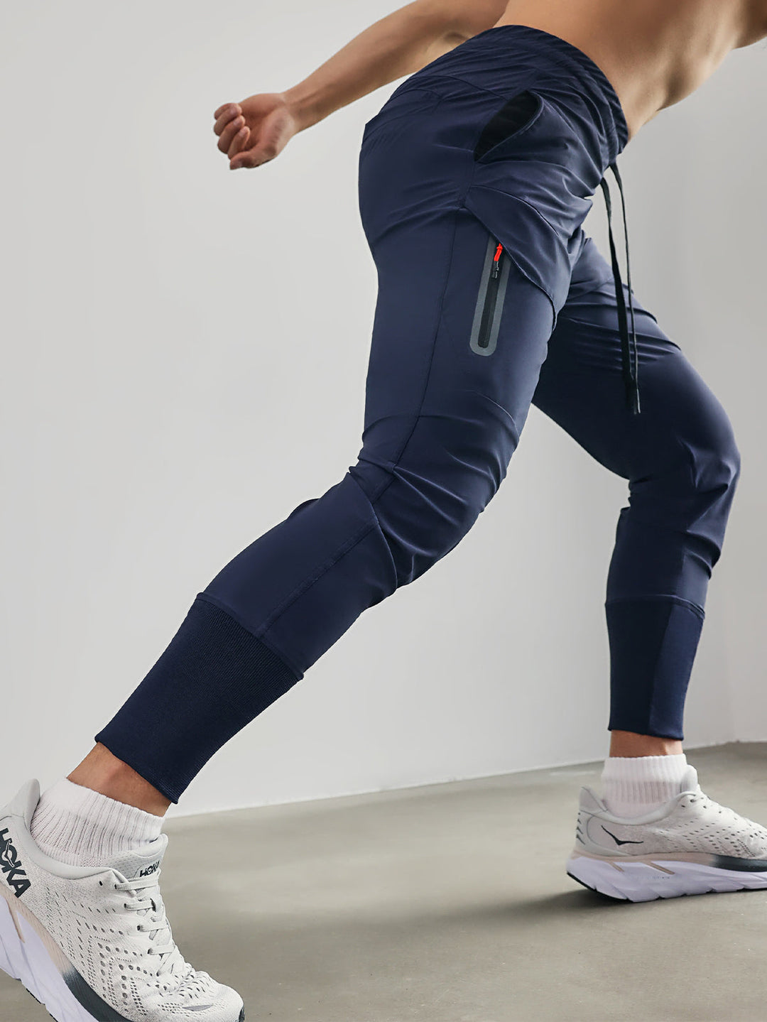 Joggers - Polyester Blend Sporty Cut & Flexible Shape