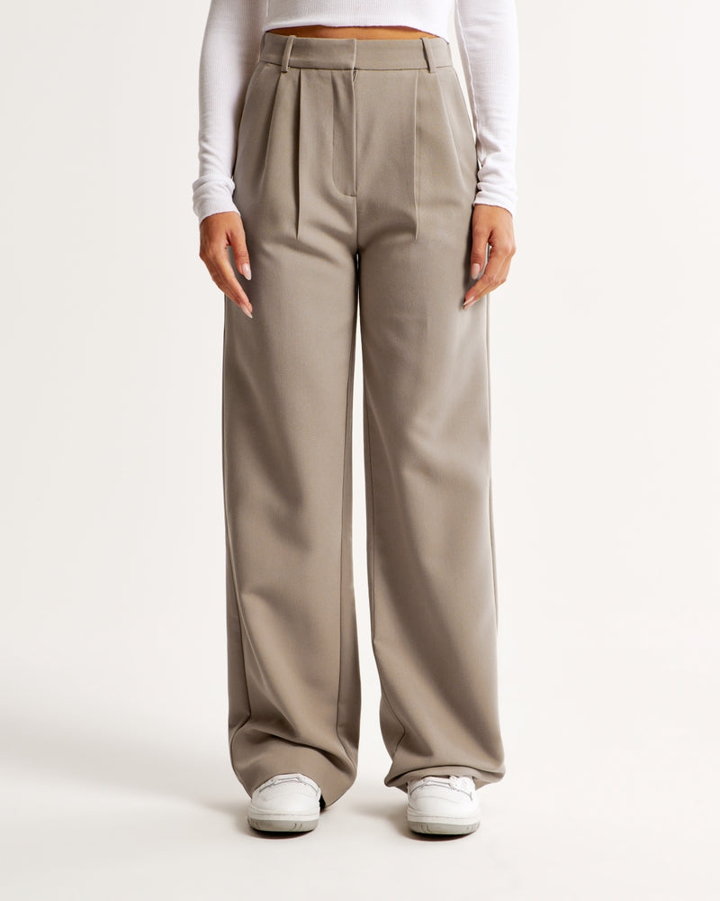 Variant image for Women's Soft Trousers High-Quality Fabric-36