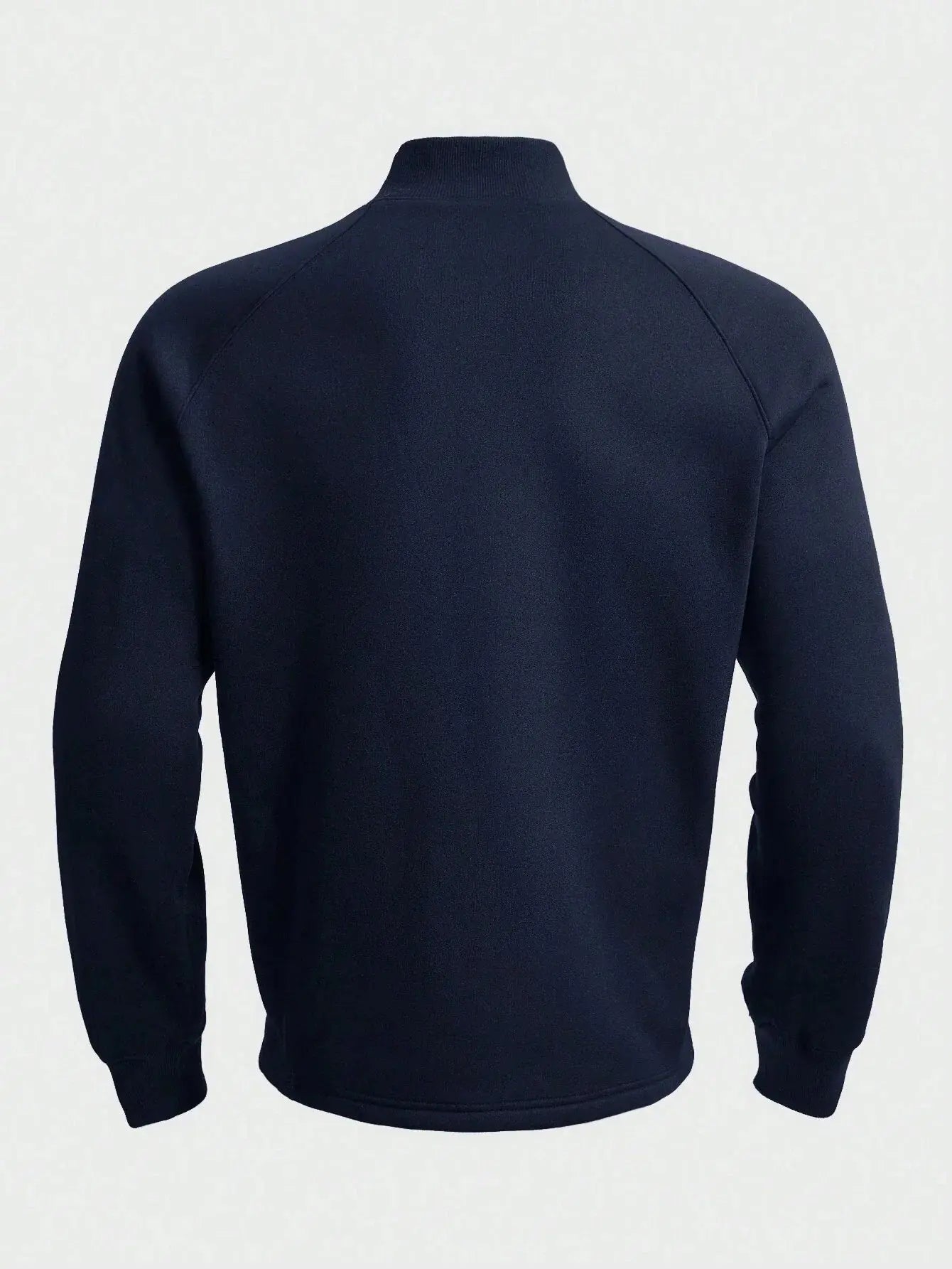 Knit Blend Sweater - Half Zip Neck & Flexible Shape