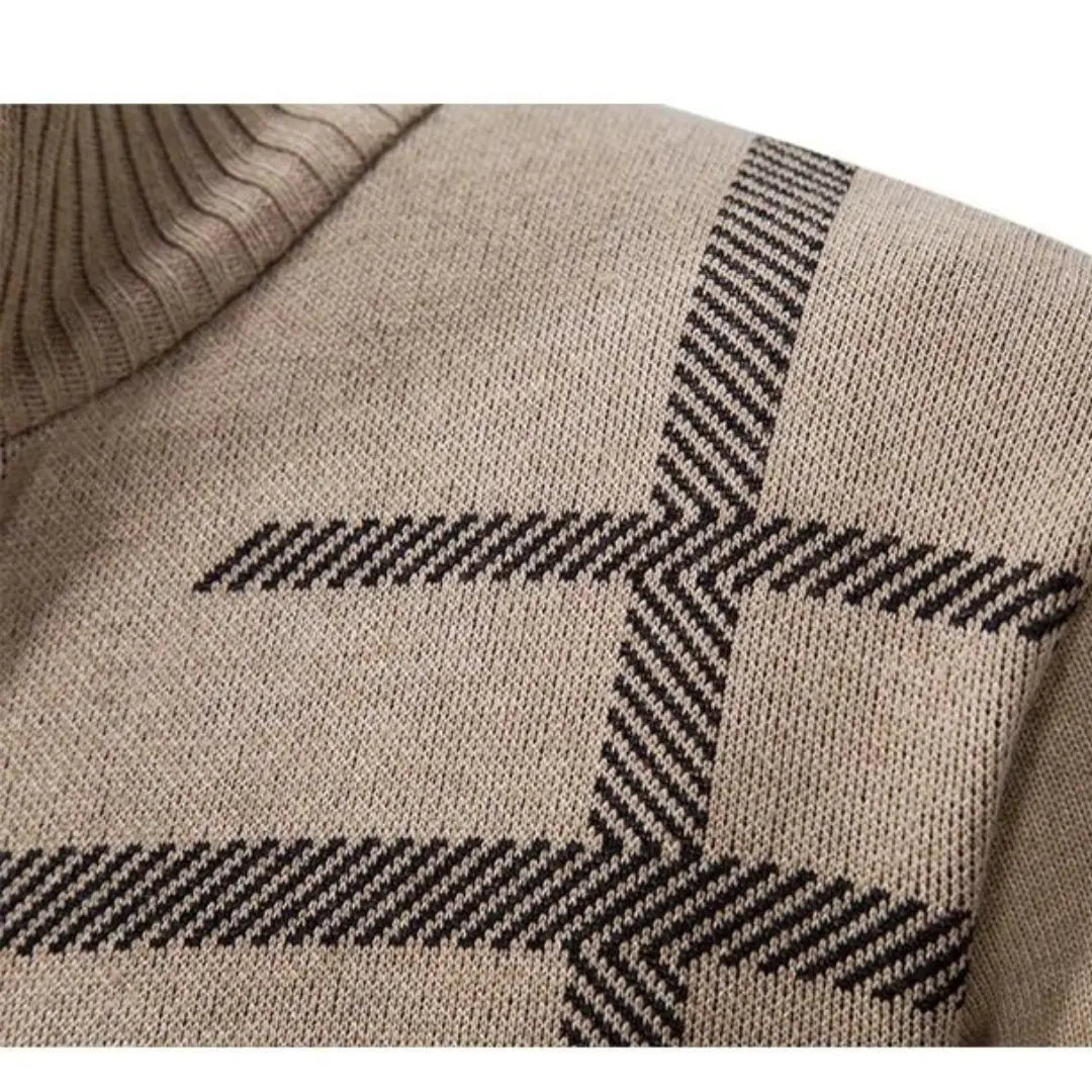 Knit Sweater - Full Zip Front & Soft Yarn Blend Warmth