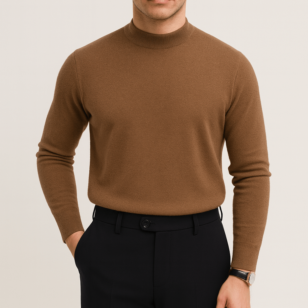 Knit Sweater – Slim Fit Narrow Shape And Low Profile Warmth