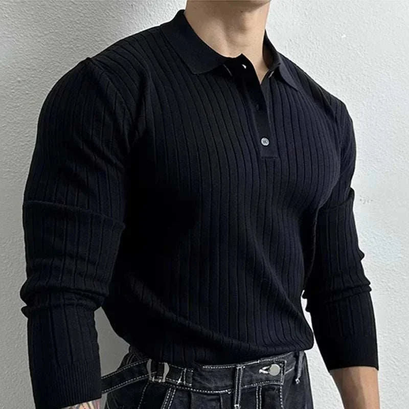 Knit Sweater - Soft Blend Slim Shape And Breathable Warmth