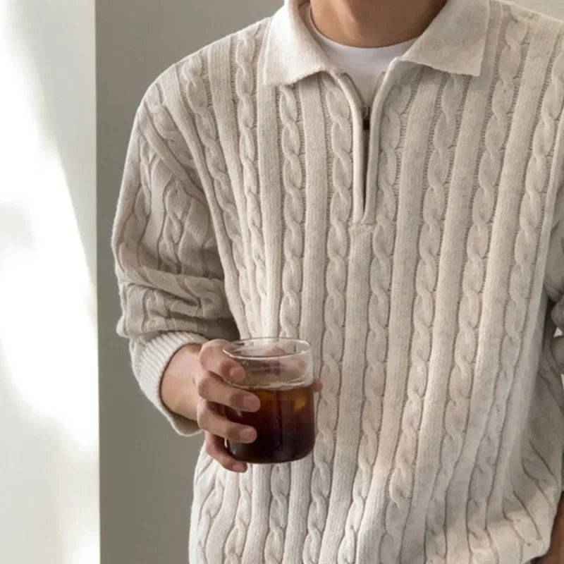 Knit Sweater - Vintage Knit Pattern & Holds Its Shape