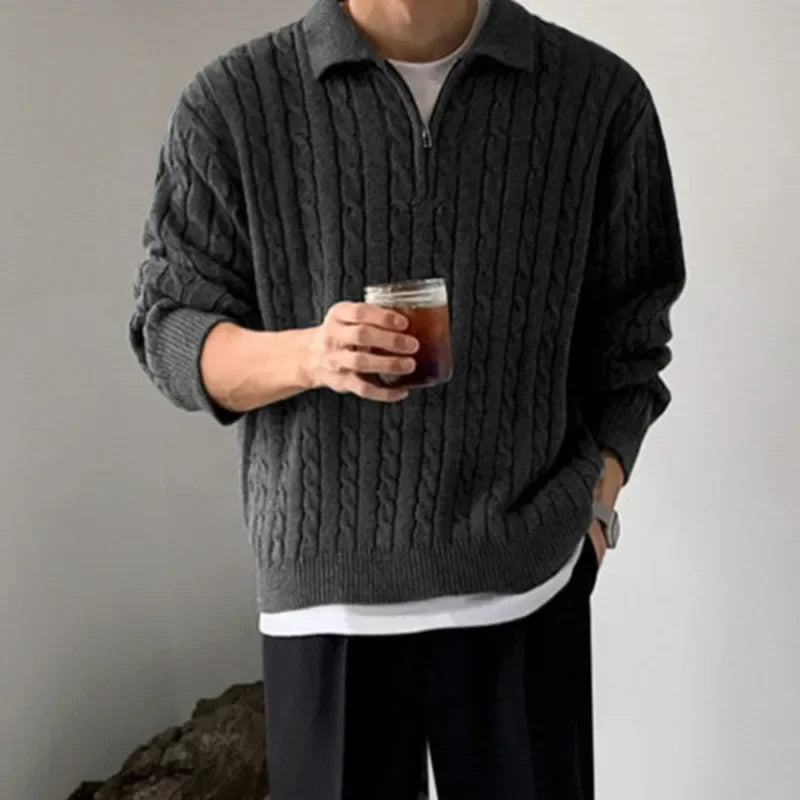 Knit Sweater - Vintage Knit Pattern & Holds Its Shape