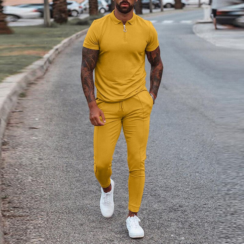 Leisure Outfit Set - Soft Blend Relaxed Fit And Easy Move