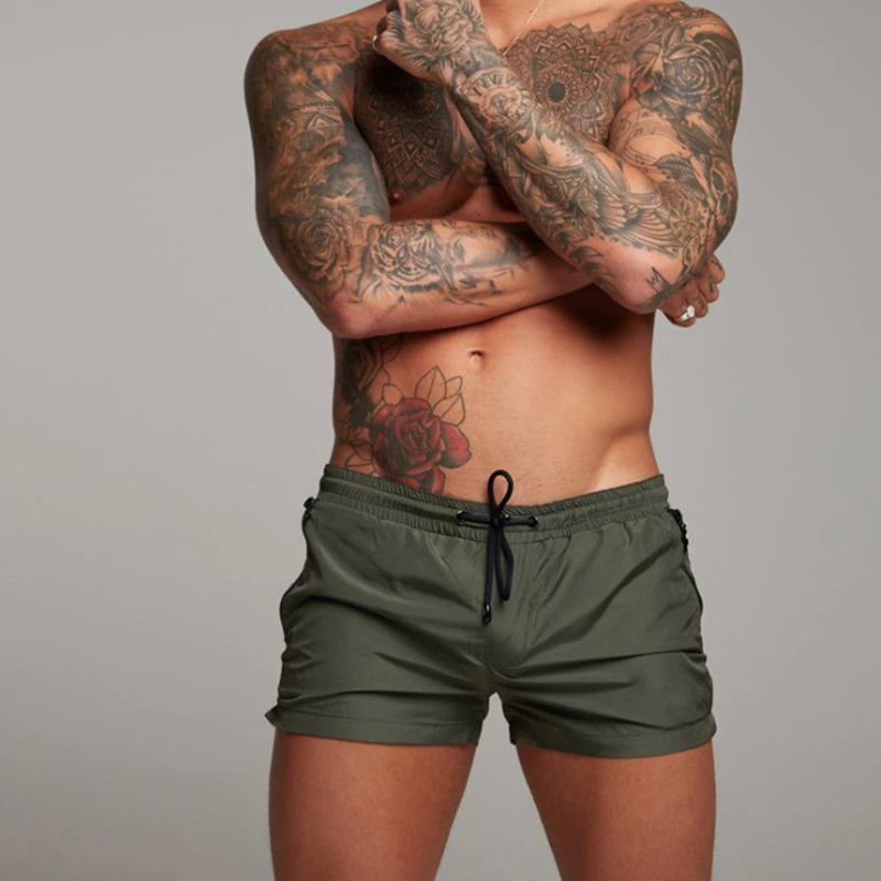 Variant image for Men's Swim Trunks - Stylish Summer Bathing Suit for Pool & Beach-11