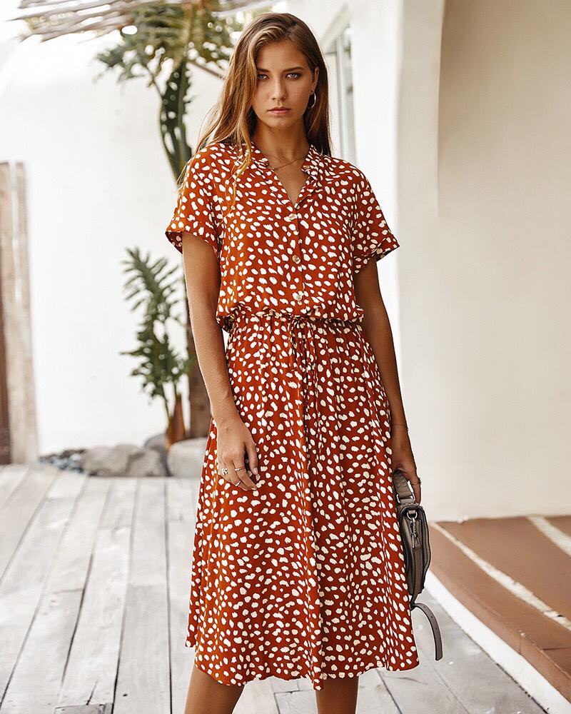 Lightweight Blend Dress - Loose Cut & Breathable Movement