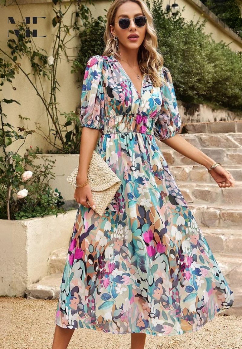 Lightweight Blend Dress - Sleeveless Midi And Easy Movement