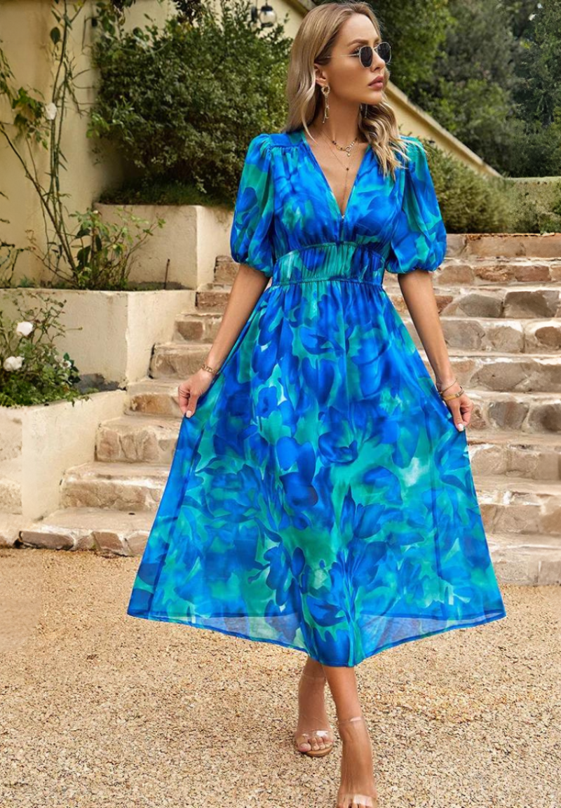 Lightweight Blend Dress - Sleeveless Midi And Easy Movement
