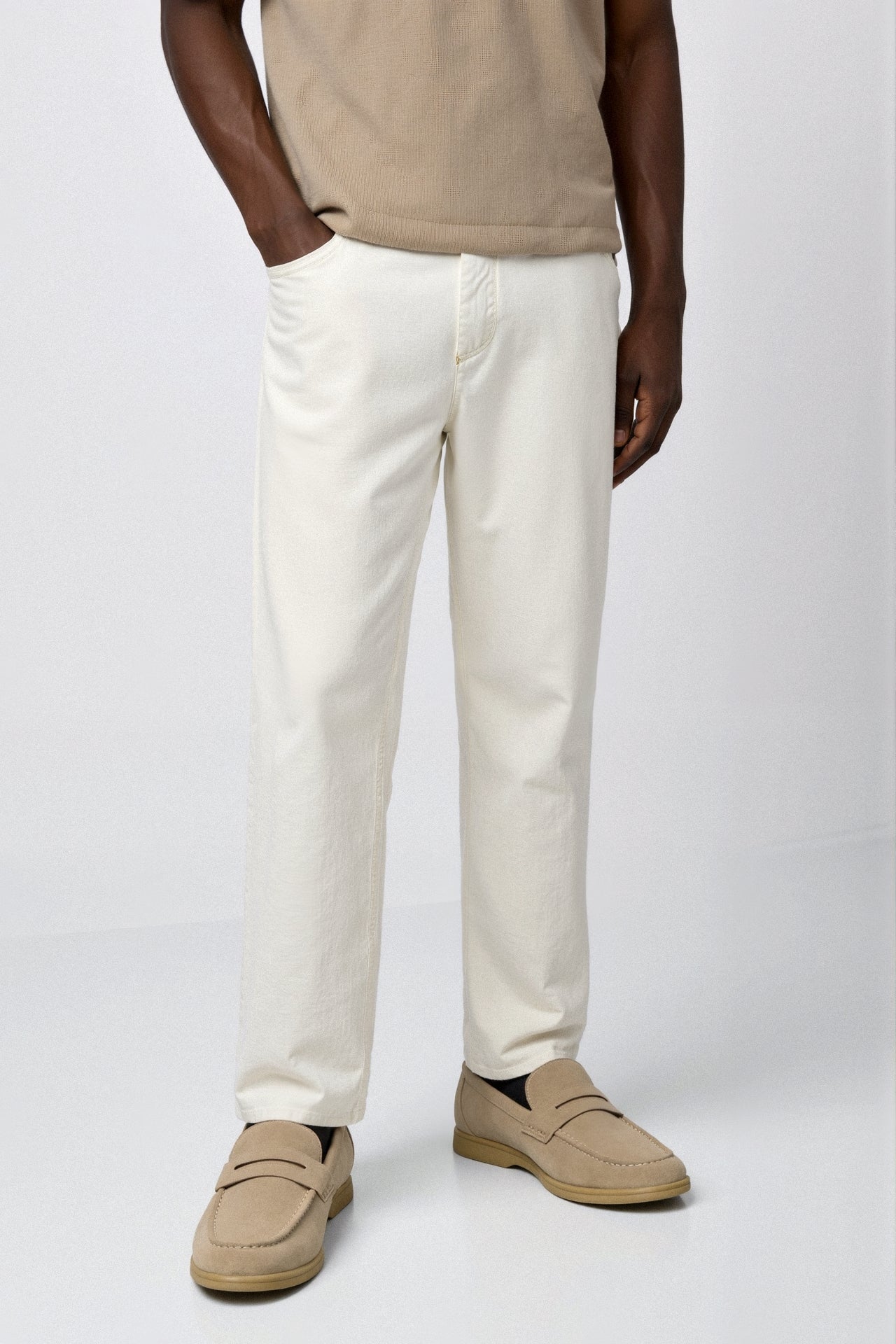 Loafers – Slip On Opening & Synthetic Blend With Grip Sole