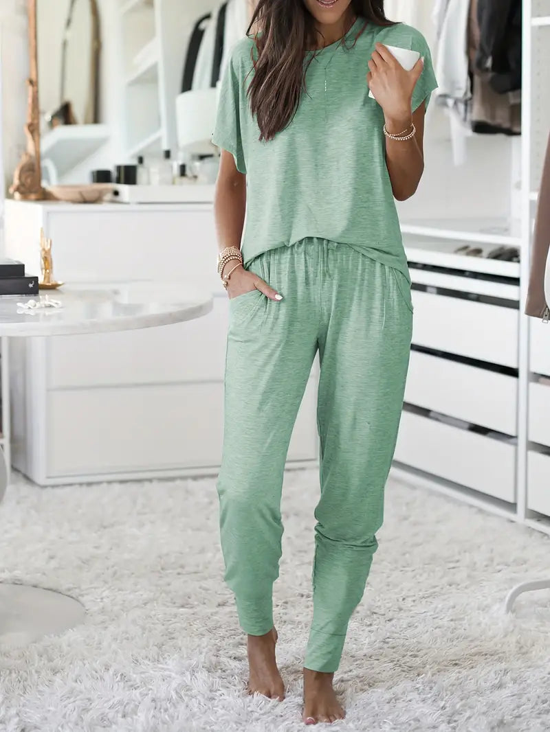 Loungewear Set - Relaxed Cut And Breathable Moisture Move