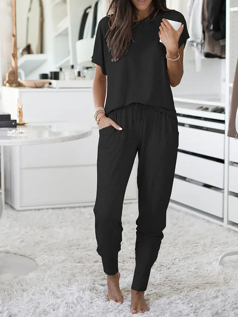 Loungewear Set - Relaxed Cut And Breathable Moisture Move