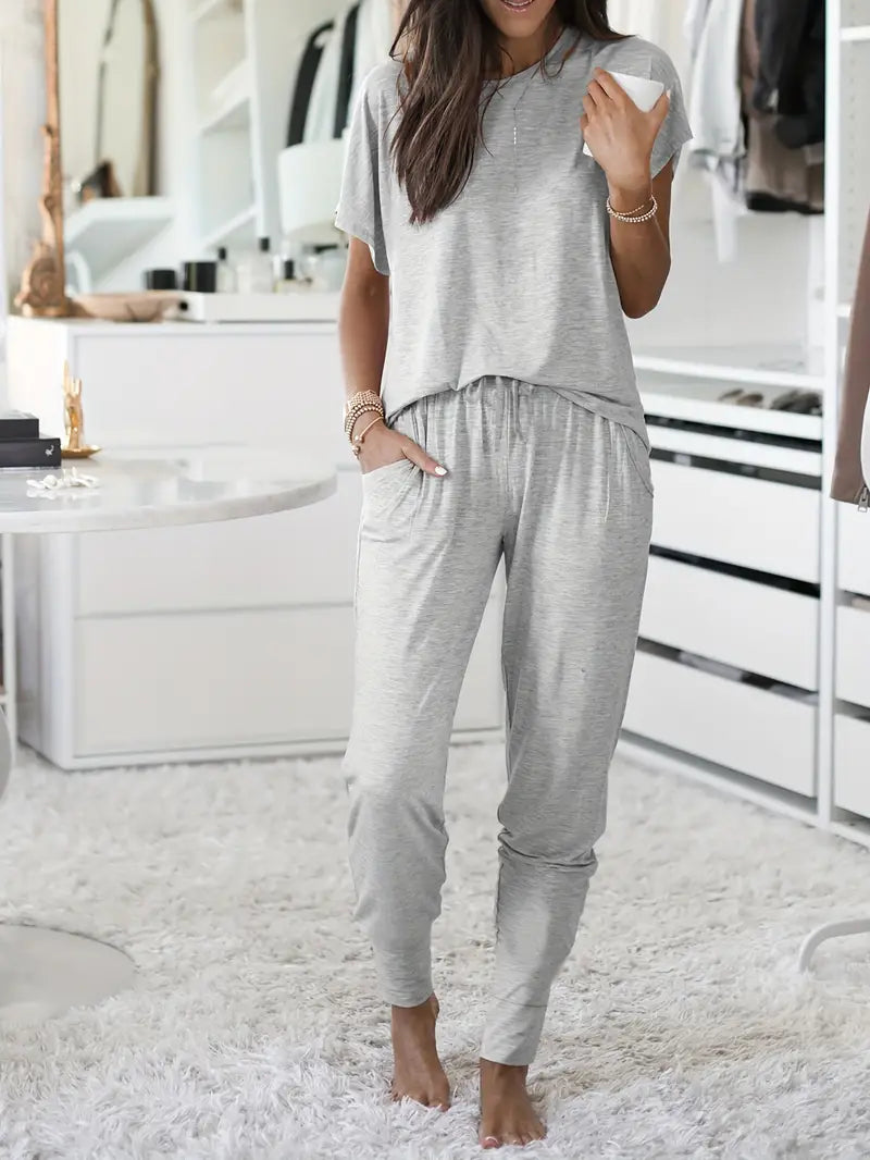 Loungewear Set - Relaxed Cut And Breathable Moisture Move