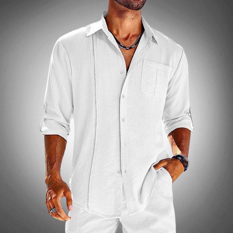 Variant image for Men's Cotton Dress Shirt Classic Button-Up-21
