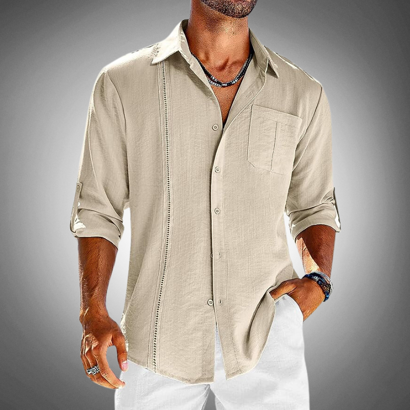 Variant image for Men's Cotton Dress Shirt Classic Button-Up-6
