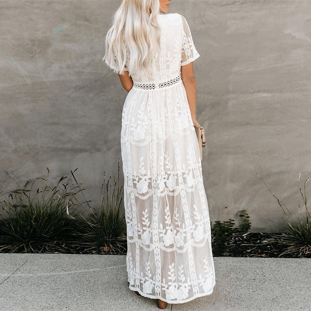 Maxi Dress - Lightweight Blend Long Shape & Moves Easy By Castello