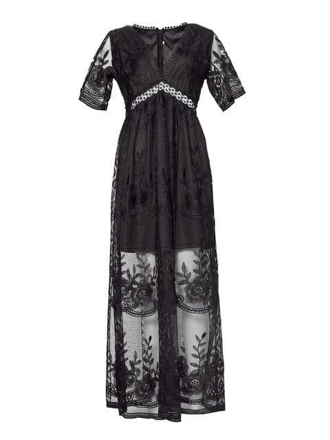 Maxi Dress - Lightweight Blend Long Shape & Moves Easy By Castello