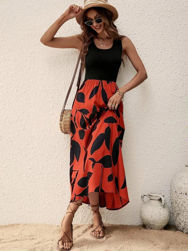 Women's Cotton Summer Dress-5
