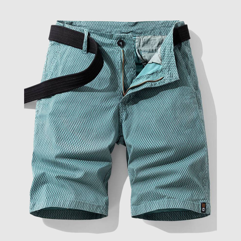 Men's Casual Elegant City Shorts with Adjustable Drawstring 6