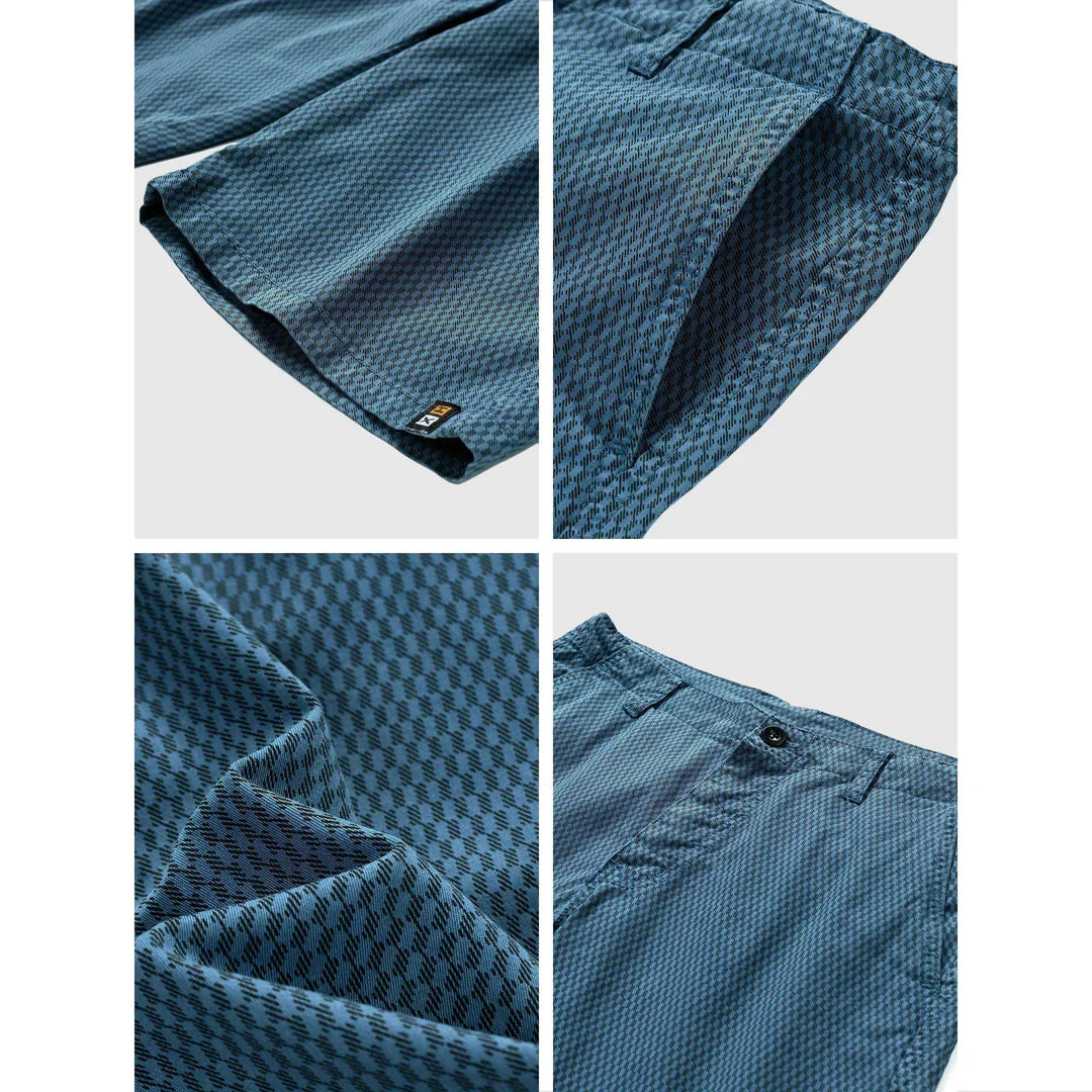 Men's Casual Elegant City Shorts with Adjustable Drawstring 7