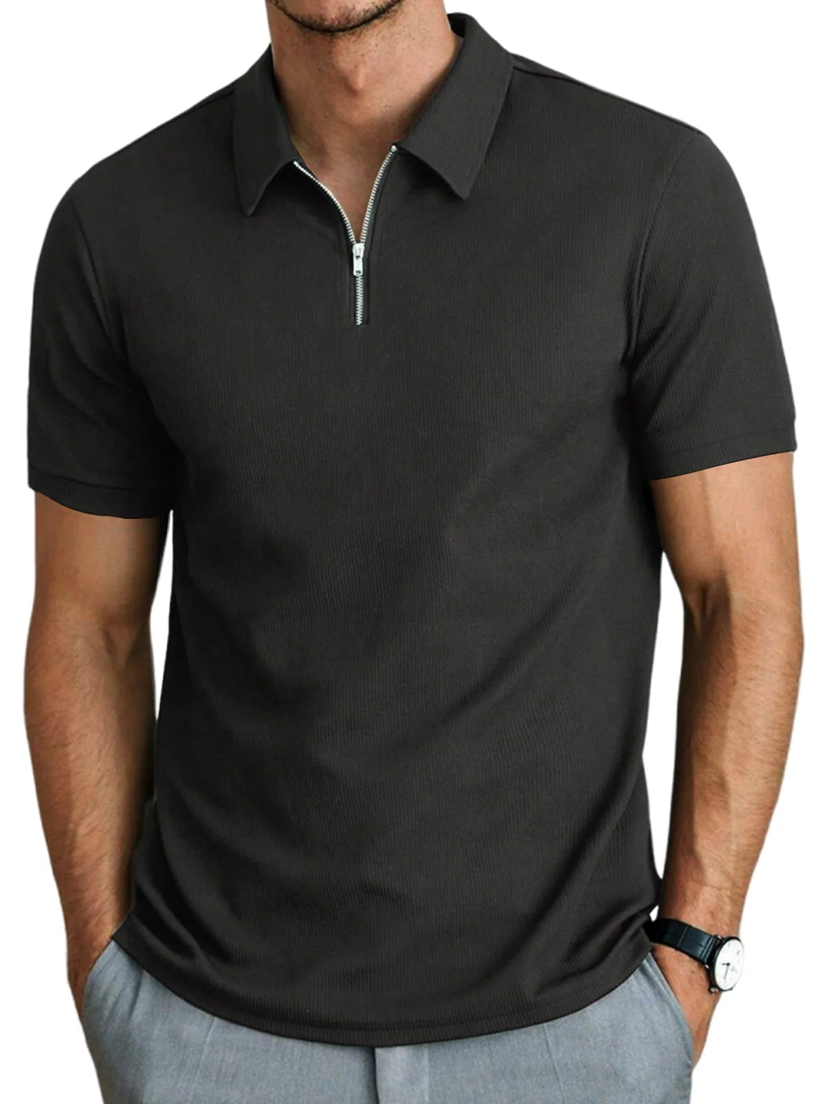 Men's Casual Summer Polo Shirt - Lightweight & Versatile 3