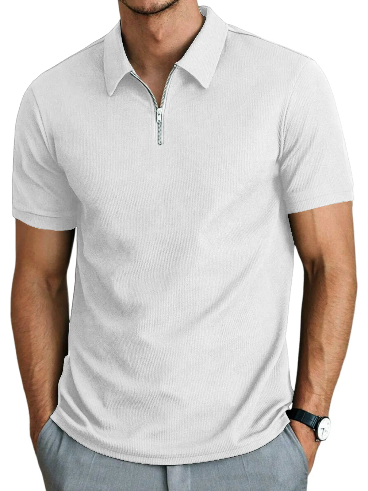 Men's Casual Summer Polo Shirt - Lightweight & Versatile 4