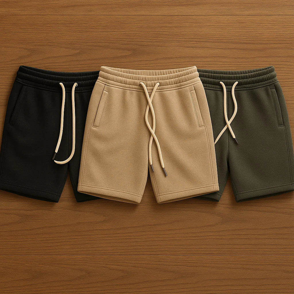 Men's Classic Straight Fit Shorts for Everyday Comfort 7