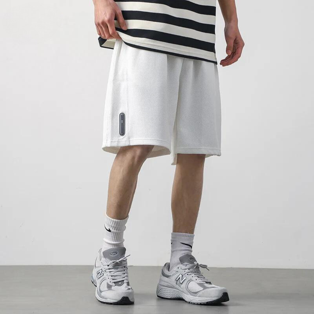 Men's Gym Shorts - Athletic Comfort Fit Above Knee 8